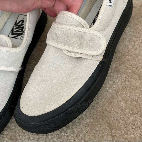 Vans Anaheim 47 D VX Cream Suede Skate Shoes - Picture 5 of 10